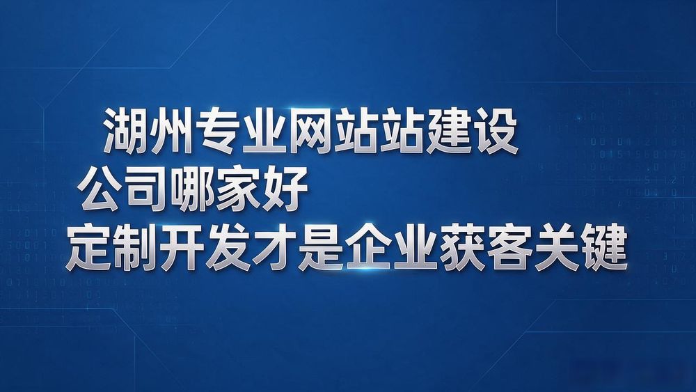 湖州网站设计_湖州专业的网站建设_湖州网络科技是干嘛的